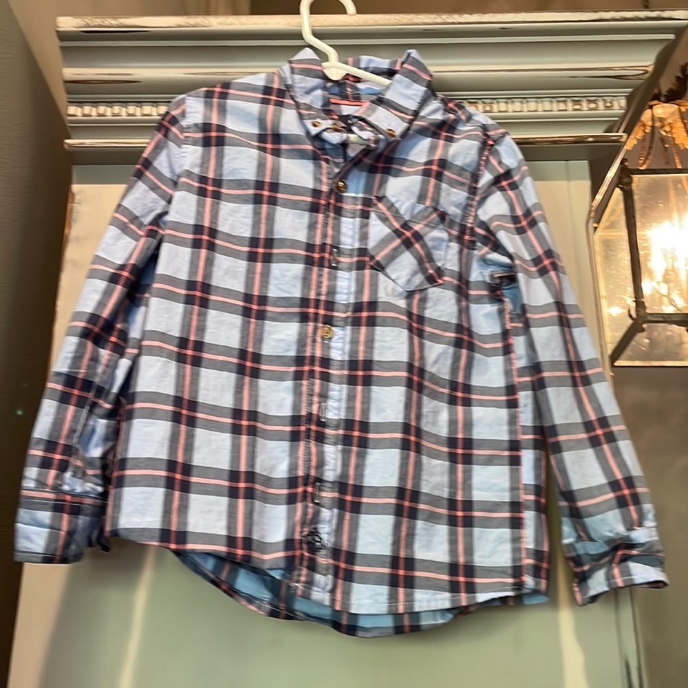Boys Size 6 Andy & Evan Long Sleeve Button Down